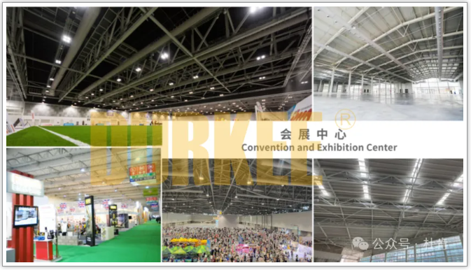 永利集团柔性风管应用在会展中心